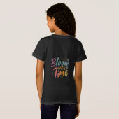 Bloei met de tijd t-shirt (Achterkant volledig)