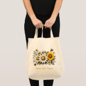 Bloei Met Doel Tote Bag (Voorkant (product))