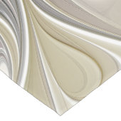 Bloei met gouden moderne abstracte fractalbloem korte tafelloper (Hoek)