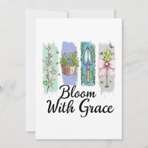 Bloei met Grace Garden Bloemenkunst Kaart