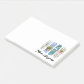 Bloei met Grace Garden Bloemenkunst Post-it® Notes (Schuin)