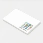 Bloei met Grace Garden Bloemenkunst Post-it® Notes (Schuin)