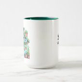 Bloei met Grace | Kawaii Meisje met Planten Mok (Midden)