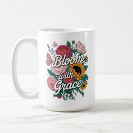 Bloei met gratie  koffiemok