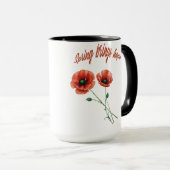 Bloei met hoop - Spring Flower Mok (Voorkant rechts)