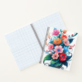 Bloei met inspiratie - Bloemen Notitieboek (Binnen)
