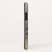 Bloei met moderne abstracte fractalbloem in goud Case-Mate iPhone case (Achterkant/rechts)