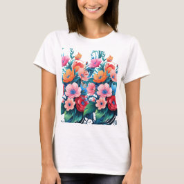 Bloei met stijl - Mooie Bloemen T-shirt