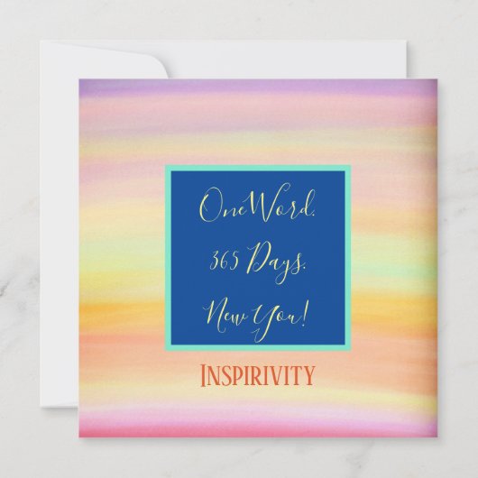 Bloei moderne bloemencorrectie  bedankkaart (Achterkant)