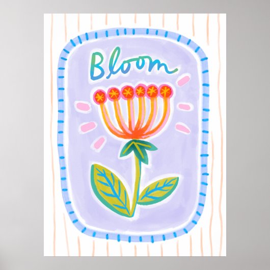 Bloei Poster (Voorkant)