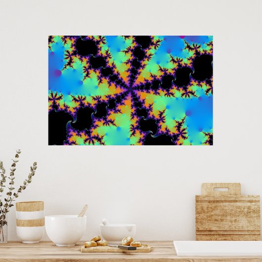 bloei poster (Keuken)