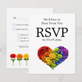 🌈 Bloei Samen –met Maaltijdkeuzes RSVP Kaartje