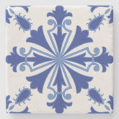 bloei stenen onderzetter (Voorkant)