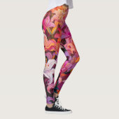 Bloei stoutmoedig bloemenall-over-print Leggings (Rechts)