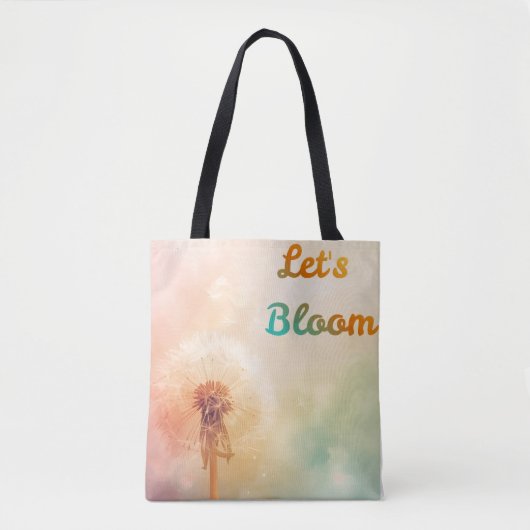 Bloei Tote Bag (Voorkant)
