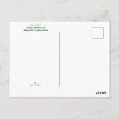 Bloei uit Californië: Boterbloem Briefkaart (Achterkant)