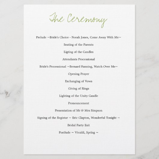 Bloei van de Bloem van het Programma van het Programmakaart (Achterkant)