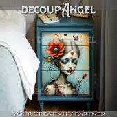 Bloei van de Ziel - Decoupage- Tissuepapier