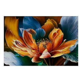 Bloei van het licht perfect poster