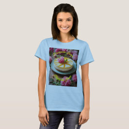 Bloei van kaasgebak t-shirt