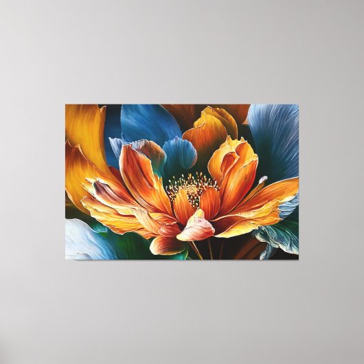 Bloei van Licht Canvas Afdruk (Voorkant)