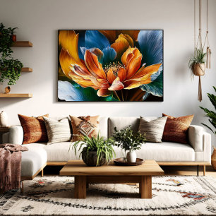 Bloei van Licht Canvas Afdruk