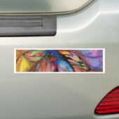 bloei-van-orgasme1-1 bumpersticker (Op auto)