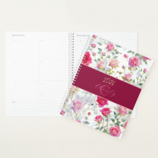 Bloei van Rozen Planner (Display)