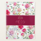 Bloei van Rozen Planner (Voorkant)