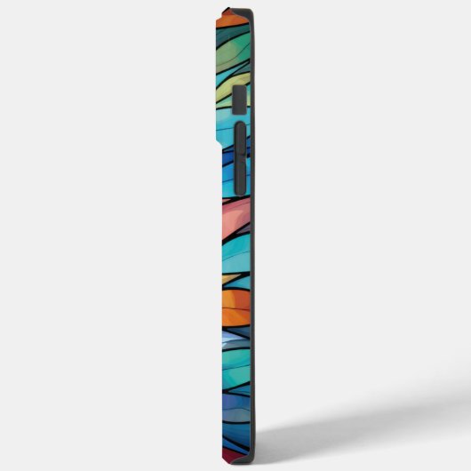 Bloei van stralend Glas in lood Case-Mate iPhone Case (Achterkant / Links)