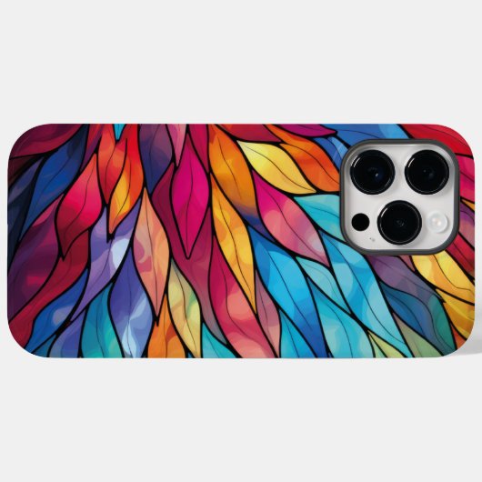 Bloei van stralend Glas in lood Case-Mate iPhone Case (Achterkant (horizontaal))