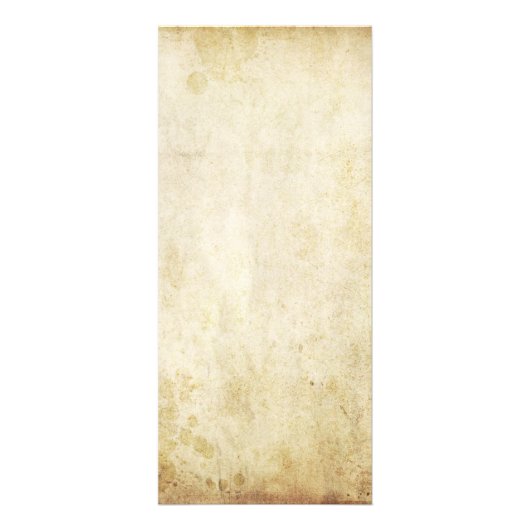  bloei vintage bruiloft menu (Achterkant)