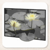 Bloei voorbij het Lijst Kartonnen Onderzetters (Voorkant)