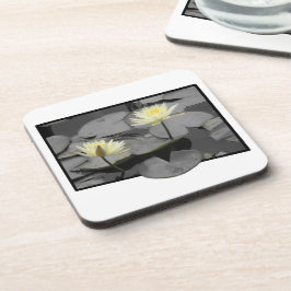 Bloei voorbij het Lijst Plastic Onderzetter