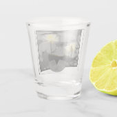 Bloei voorbij het Lijst Shot Glas (Achterkant)