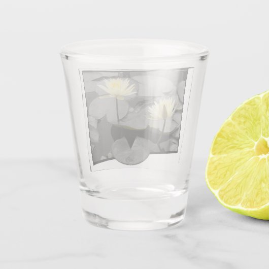 Bloei voorbij het Lijst Shot Glas (Achterkant)