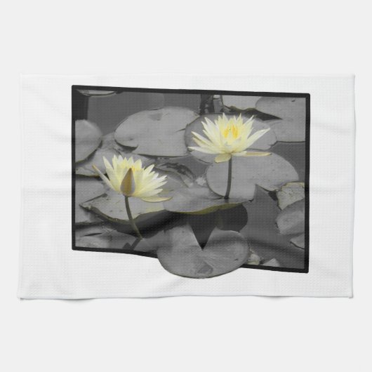 Bloei voorbij het Lijst Theedoek (Horizontaal)