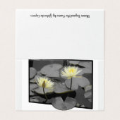 Bloei voorbij het Lijst Wenskaart Kaart (Buitenkant ongevouwen)