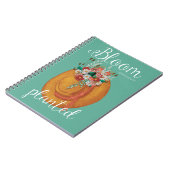 Bloei waar geplant notitieboek (Linkerzijde)