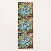 Bloei Waar Geplant Turquoise Cactus Fotografie Yogamat (Voorkant)
