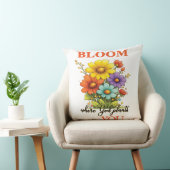 Bloei waar God je plant Kussen (Stoel)