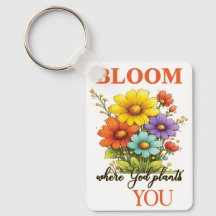 Bloei waar God je plant Kussen