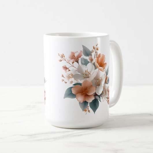 ☕ Bloei waar je drinkt 🌸✨ Koffiemok (Voorkant rechts)