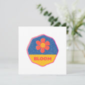 "Bloei" waar je geplant bent! Kaart (Staand voorkant)