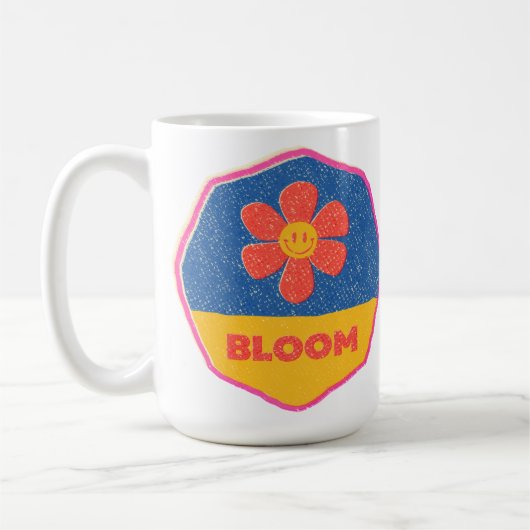 "Bloei" waar je geplant bent! Koffiemok (Links)