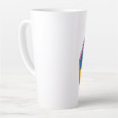 "Bloei" waar je geplant bent! Latte Mok (Linkerhoek)