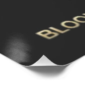 Bloei Waar Je Geplant Bent Perfect Poster (Hoek)