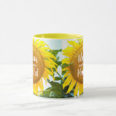 Bloei waar je geplant gele zonnebloem mok (Midden)