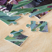 Bloei waar je geplant Irisbloemen Legpuzzel (Zijkant)