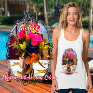 Bloei Waar Je Straalt PM0001 Tanktop